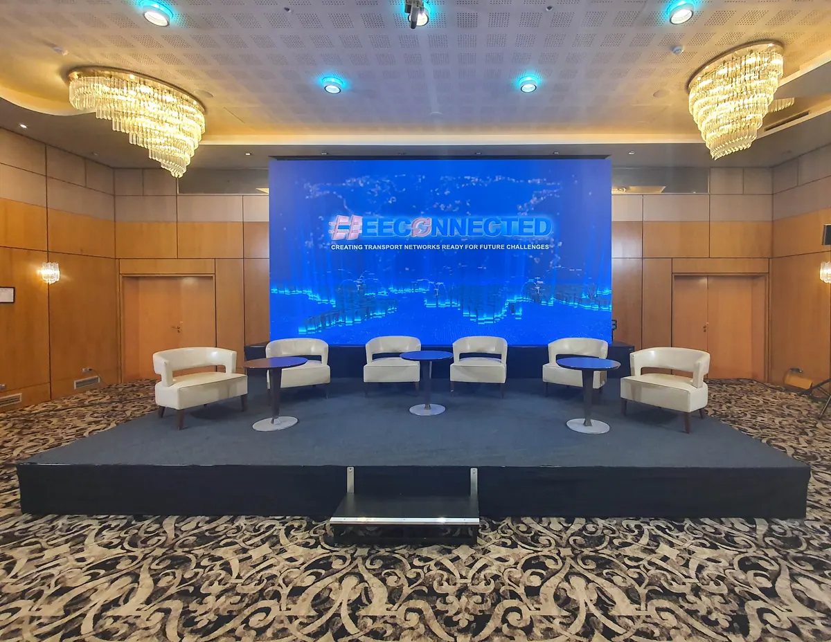 Ecran LED Pixel Pitch 2.6 Ecran LED - 6 * 3 — Ecran LED | Ecran LED indoor 6×3 m cu pixel pitch 2.6, ideal pentru lansări, congrese și concerte de mari dimensiuni.